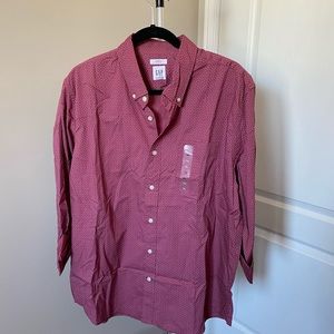 Gap untucked dress shirt